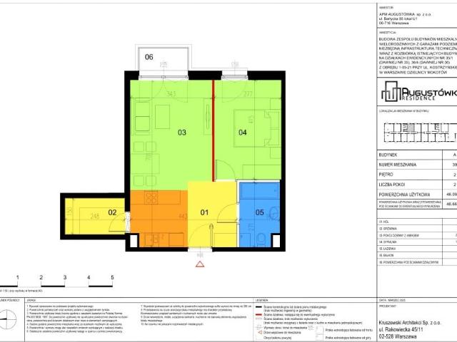 Mieszkanie 46,1m²