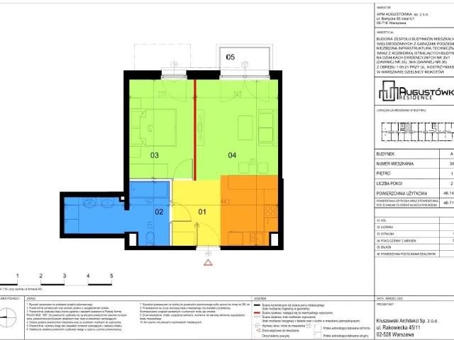 Mieszkanie 46,1m²