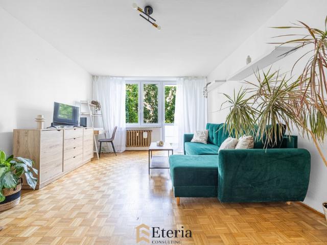 Mieszkanie 46,4 m² w Warszawie blisko metra i terenów zielonych