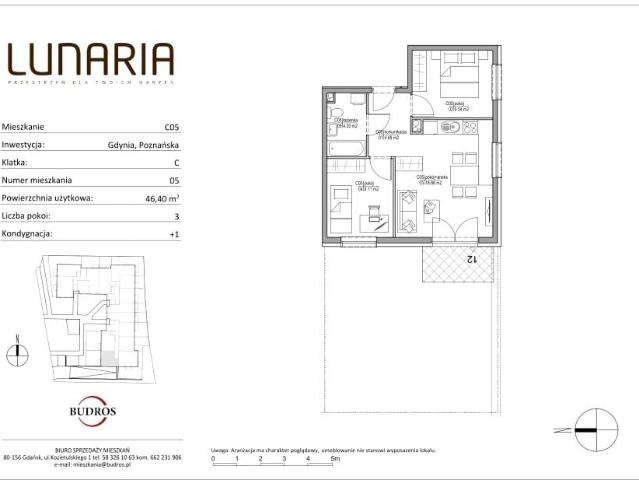 Mieszkanie 46,3m²
