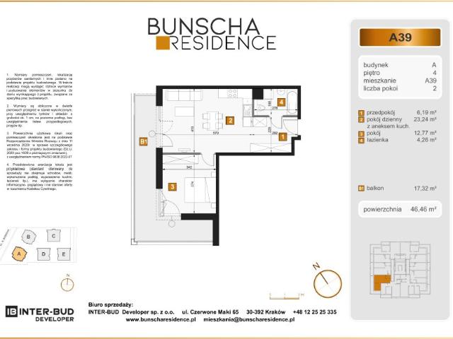 Mieszkanie 46,5m²