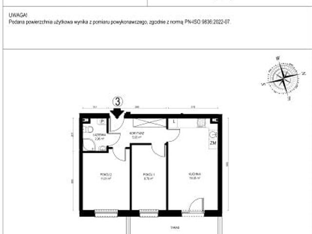 Mieszkanie 46,7m²