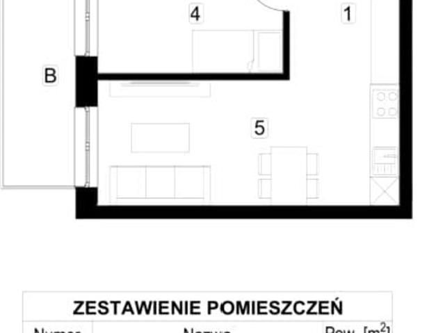 Mieszkanie 46,7m²