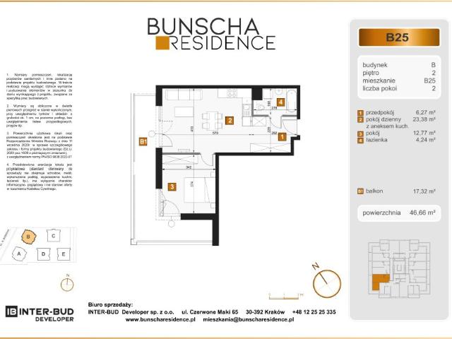 Mieszkanie 46,7m²