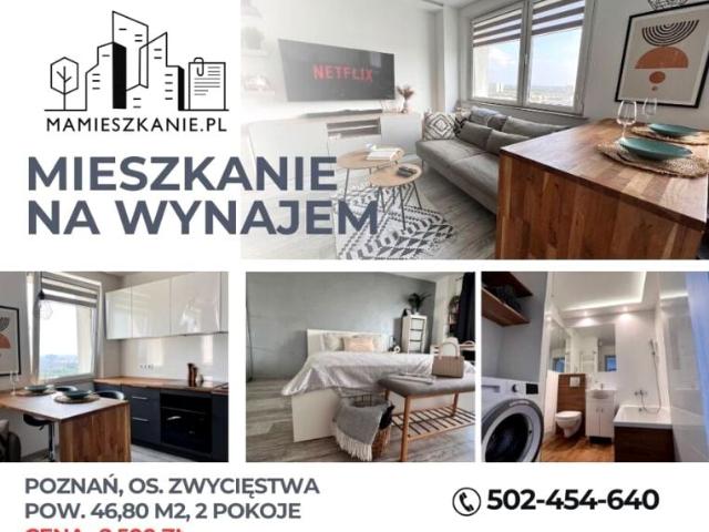 Mieszkanie 46,80 m², Poznań