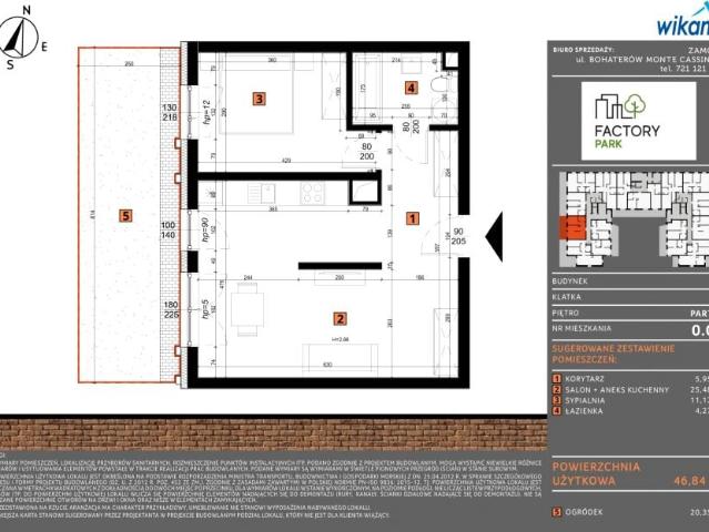 Mieszkanie 46,8m²