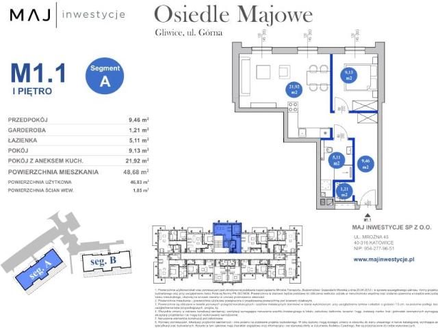 Mieszkanie 46,8m²