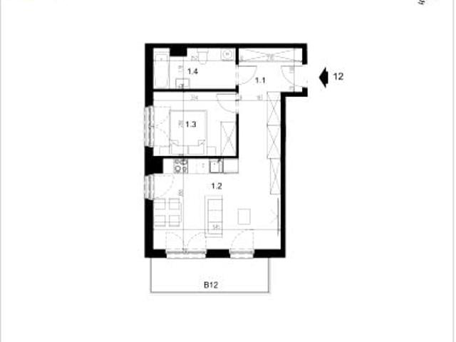 Mieszkanie 46,9m²
