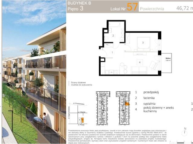 Mieszkanie 46,9m²