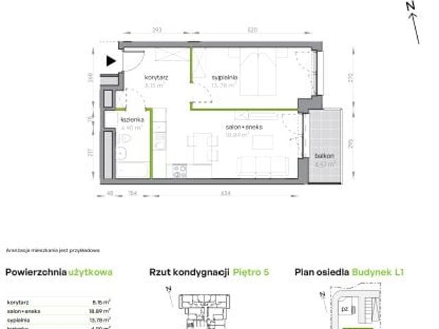 Mieszkanie 46m²