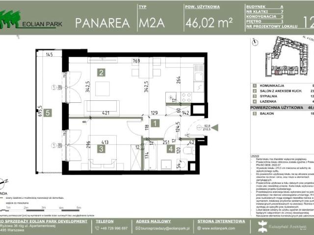 Mieszkanie 46m²
