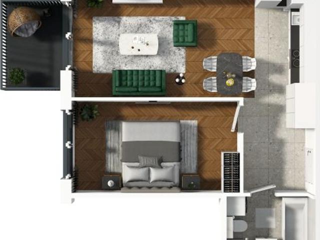 Mieszkanie 46m²