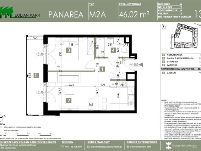 Mieszkanie 46m²
