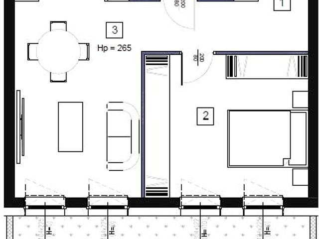 Mieszkanie 47 m², Piaseczno