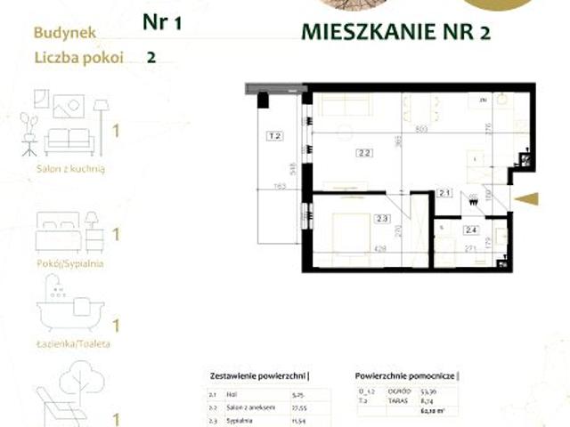 Mieszkanie 47,1m²