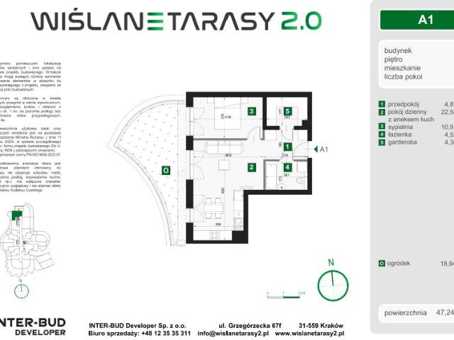 Mieszkanie 47,2m²