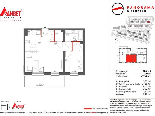 Mieszkanie 47,3m²
