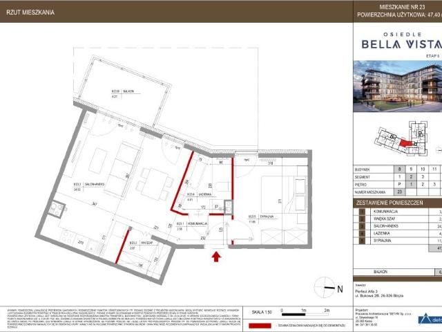 Mieszkanie 47,4m²