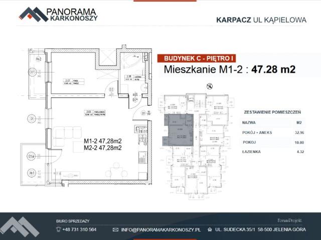 Mieszkanie 47,5m²