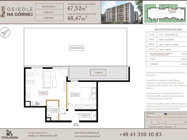 Mieszkanie 47,5m²