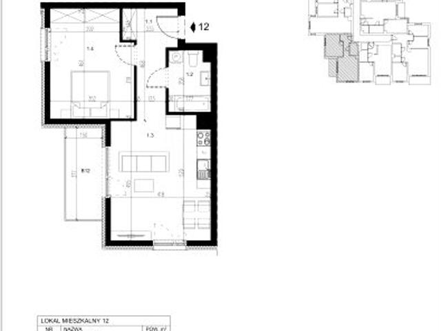 Mieszkanie 47,5m²