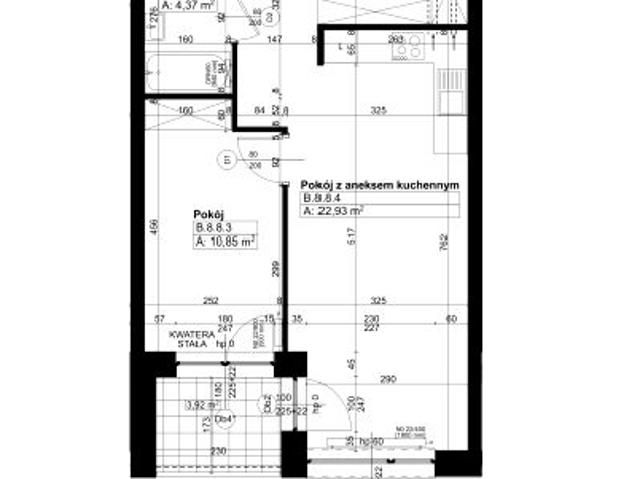 Mieszkanie 47,6m²
