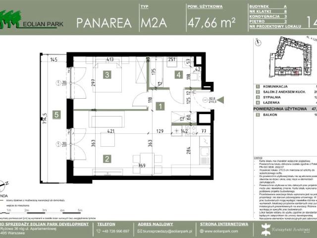 Mieszkanie 47,7m²