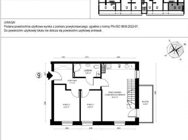 Mieszkanie 47,7m²