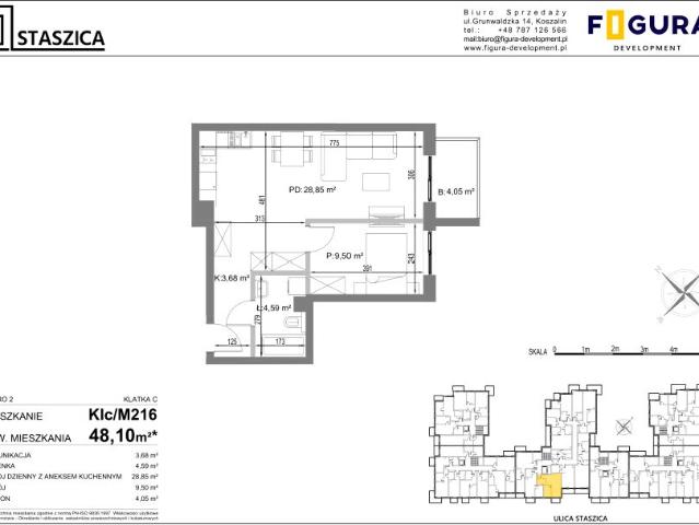 Mieszkanie 47,7m²