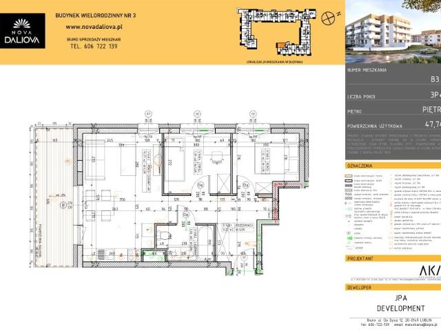 Mieszkanie 47,7m²