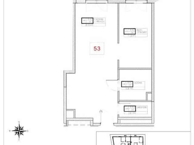 Mieszkanie 47,8m²