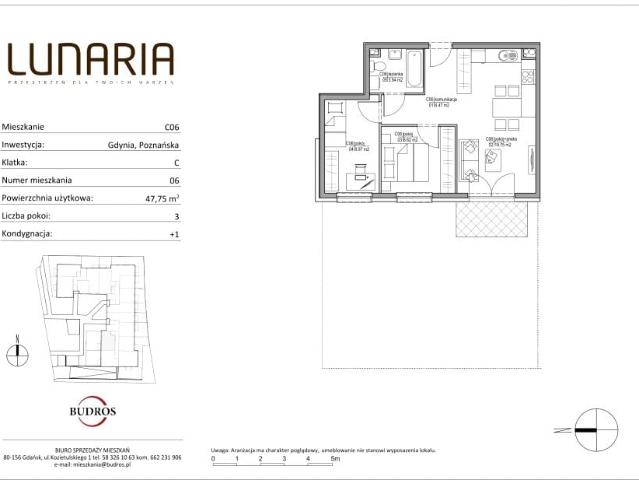 Mieszkanie 47,8m²