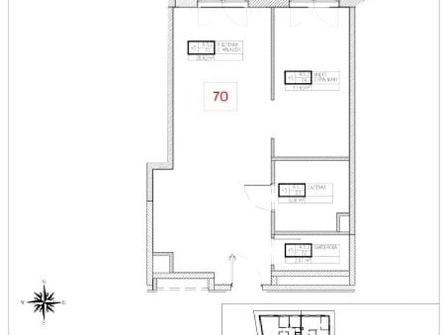 Mieszkanie 47,9m²