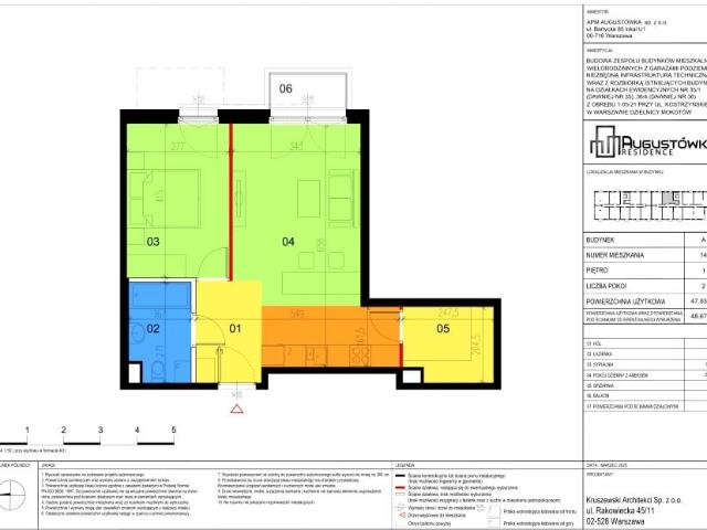 Mieszkanie 47,9m²