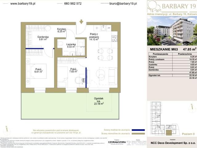 Mieszkanie 47,9m²
