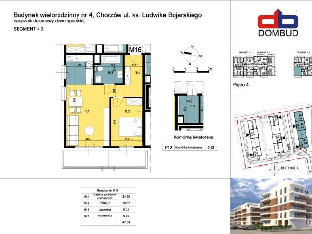 Mieszkanie 47,2m²