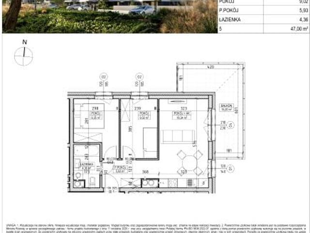 Mieszkanie 47m²
