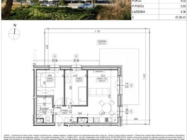 Mieszkanie 47m²