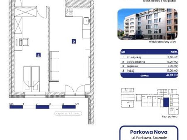 Mieszkanie 47m²