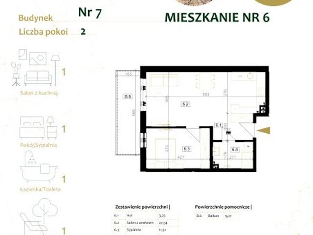 Mieszkanie 47m²