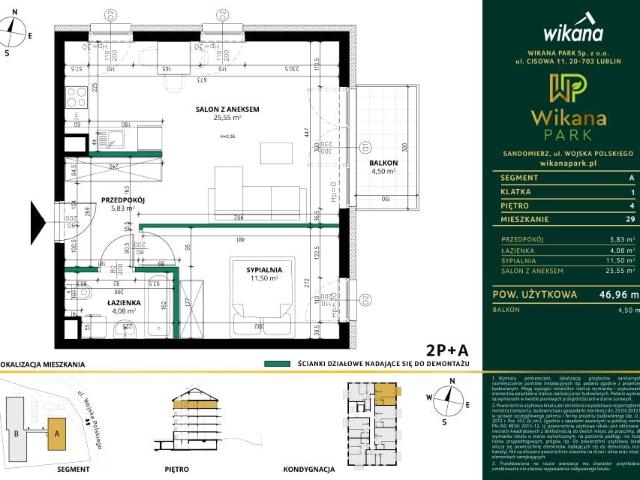 Mieszkanie 47m²