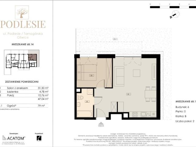 Mieszkanie 47m²