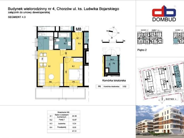 Mieszkanie 47m²