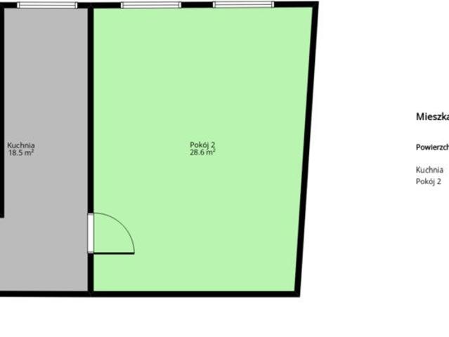 Mieszkanie 47m² z potencjałem, centrum Gniezna