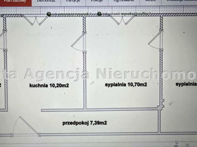 Mieszkanie 48 m², Wałbrzych