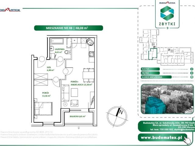 Mieszkanie 48,1m²
