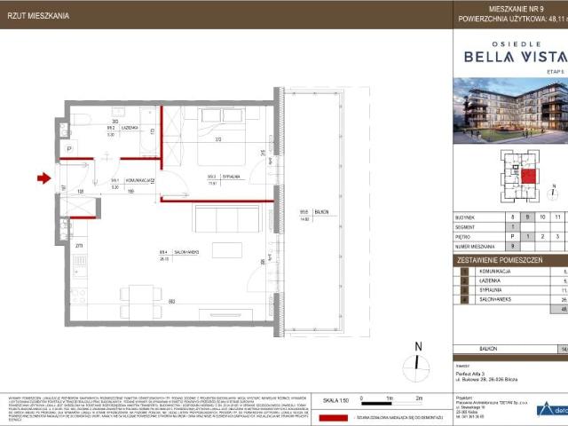 Mieszkanie 48,1m²