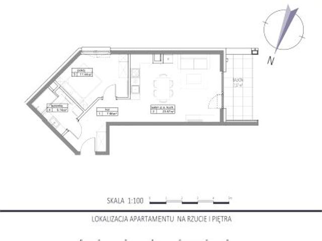 Mieszkanie 48,2m²