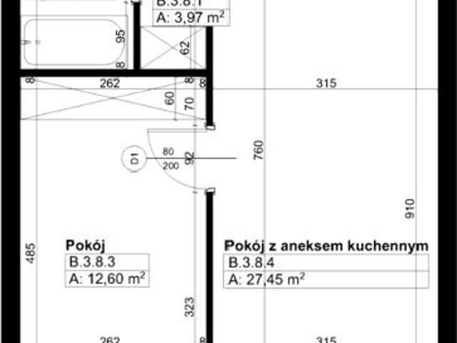 Mieszkanie 48,4m²