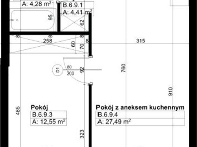 Mieszkanie 48,7m²